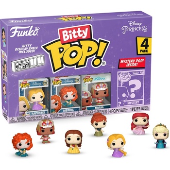 Funko Комплект мини фигури Funko Bitty POP! : Disney Princess - 4-Pack (Series 4) (086707)