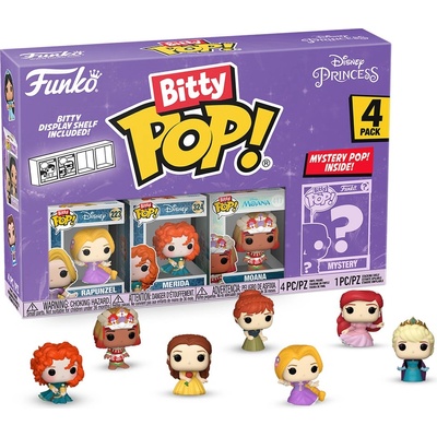 Funko Комплект мини фигури Funko Bitty POP! : Disney Princess - 4-Pack (Series 4) (086707)
