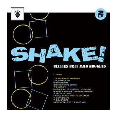 Various Artists - Shake! Sixties Brit Mod Nuggets - black LP