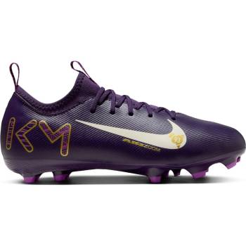 Image 1 of Nike Юношески футболни бутонки Nike Zoom Mercurial Vapor 16 Juniors Firm Ground Football Boots - Purple/Ivory