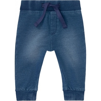 LUPILU Detské tepláky pre bábätká v imitácii rifľoviny bledomodrá