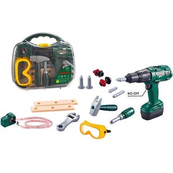 Комплект инструменти в куфар с акумулаторна отвертка