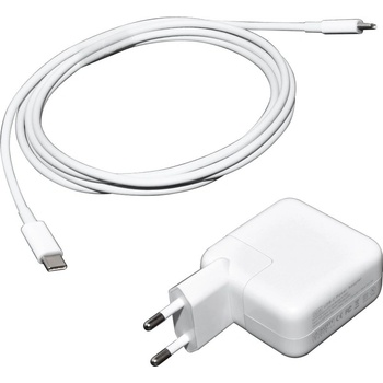 Makki зарядно за лаптоп заместител Laptop Adapter Apple - 29W TYPE-C With USB-C Cable - MAKKI-NA-AP-36 (MAKKI-NA-AP-36)