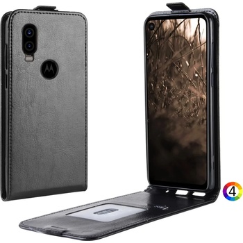Image 1 of Motorola One Vision / P40 Flip3 Кожен Калъф и Скрийн Протектор