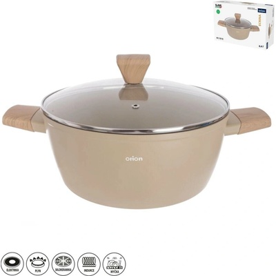 ORION Ecrina Kastrol 6,6 l, skleněná poklice 113613