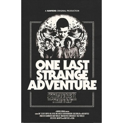 Plagát, Obraz - Stranger Things 5 - One Last Strange Adventure, 61 × 91.5 cm