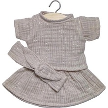 Minikane Sada Lurex béžová pre bábiky