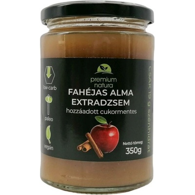 Premium Natura Jablkovo-škoricový džem bez pridaného cukru 350g