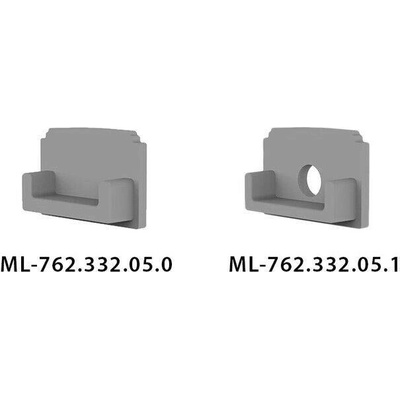 ML-761.332.05.1 Hliníkový profil pro obklady a dlažbu DG 57x11 mm včetně mléčného difuzoru 1 m