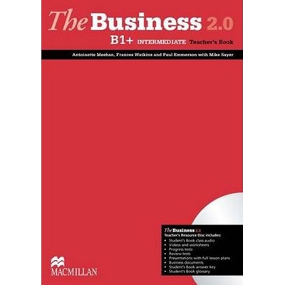 The Business 2.0 B1+ Intermediate Teacher's Book with Resource Disc Watkins F et al