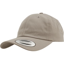 Flexfit Flexfit 6245CM bavlněná keprová 6 panelová COT5562455558c-khaki Khaki Dětská