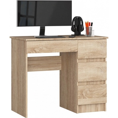 Ak Furniture A-7 90 cm dub sonoma pravý