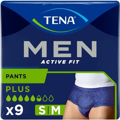 Tena Men Pants Plus Blue M 9 ks – Zboží Dáma