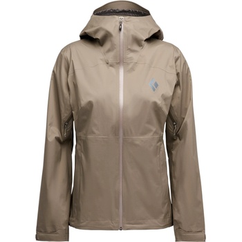 Black Diamond Дамско водоустойчиво яке Black Diamond Women's Fineline Stretch Shell Waterproof jacket - Walnut (102-4135-0314)