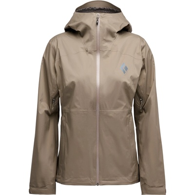 Black Diamond Дамско водоустойчиво яке Black Diamond Women's Fineline Stretch Shell Waterproof jacket - Walnut (102-4135-0314)