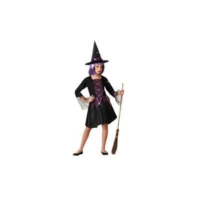 BigBuy Carnival Маскировъчен костюм за деца Лилав Вещица Halloween Размер 5-6 години