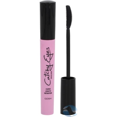 Gosh Catchy Eyes řasenka pro prodloužení a oddělení řas Black 8 ml