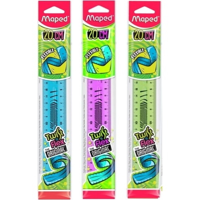Maped Pravítko Twist`n Flex 79210 20 cm – Zboží Živě