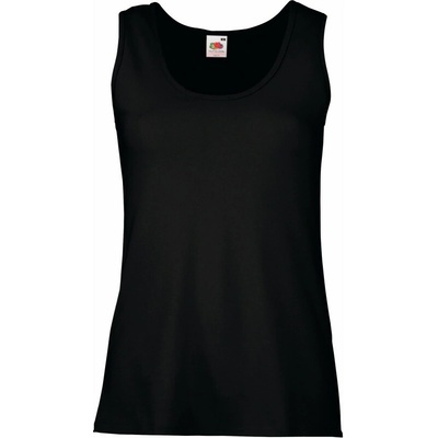 Fruit of the Loom Valueweight Vest Lady-Fit čierne