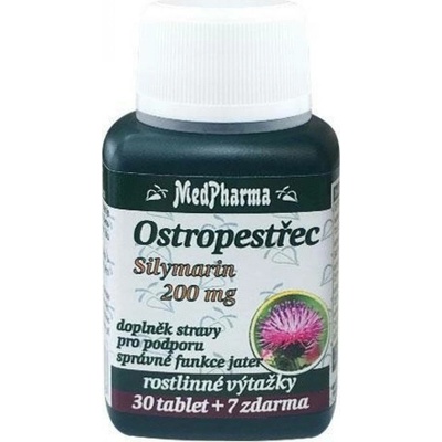 MedPharma Ostropestřec 200 mg 37 tablet