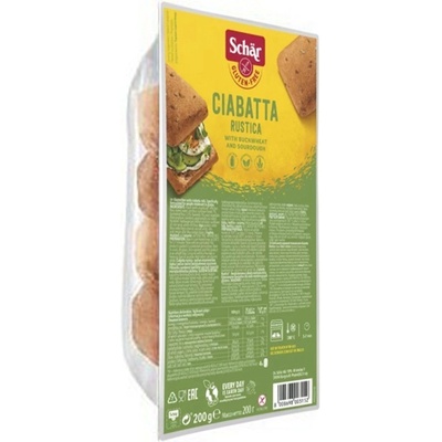 Schär Ciabatta rustica k dopečení 200 g