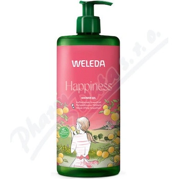 Weleda Happiness osviežujúci sprchový gél Grapefruit, Tangerine and Lime 750 ml