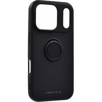 Roar iPhone 17 Pro ROAR AMBER силиконов протектор за телефон, защита на камерата, черен GP-173429 (GP-173429)