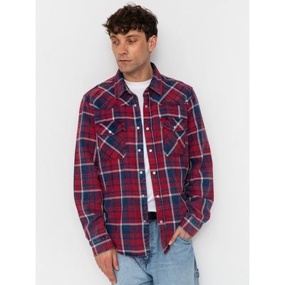 Brixton Waylon Lw Overshirt (denim plaid)