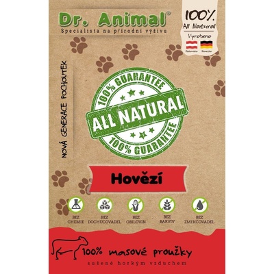Dr. Animal hovädzie mäsové prúžky 80 g