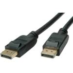 Roline Кабел Roline 11.04. 5812, от DisplayPort(м) към DisplayPort(м), 3m, черен (11.04.5812)