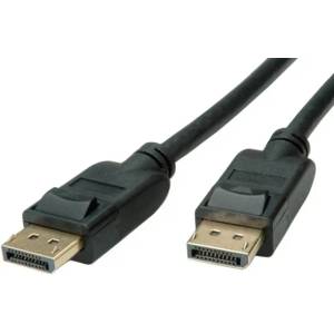 Roline Кабел Roline 11.04. 5812, от DisplayPort(м) към DisplayPort(м), 3m, черен (11.04.5812)