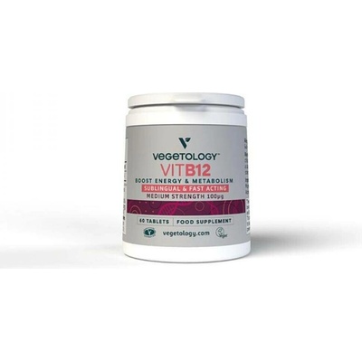 Vegetology Vitamin B12 pod jazyk, 100µg 60 tablet