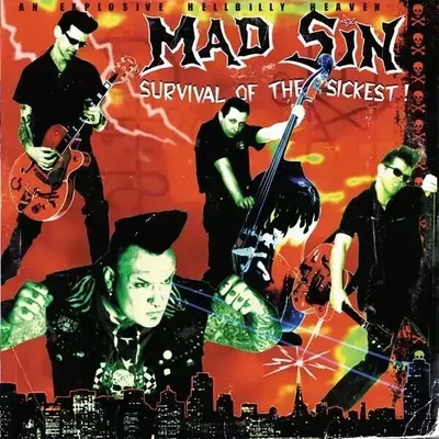 Mad Sin - Survival Of The Sickest (orange yellow Swirl Vinyl) LP