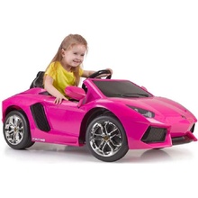 Feber Lamborghini Aventador Pink samochód elektrický6V 3+