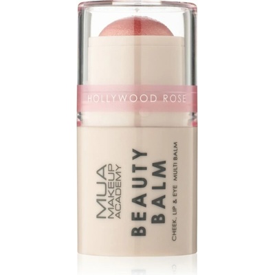 MUA Makeup Academy Beauty Balm krémová lícenka v tyčinke Hollywood Rose 4 g