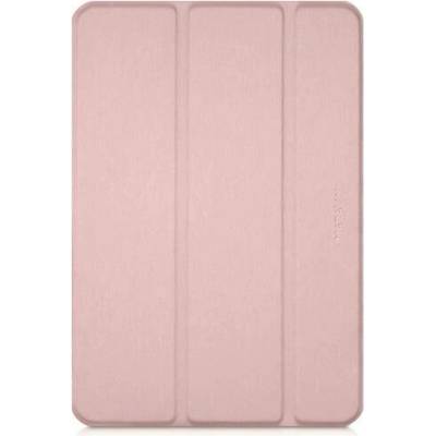 Macally Stand Case - полиуретанов калъф и поставка за iPad 7 (2019), iPad 8 (2020) (розов)