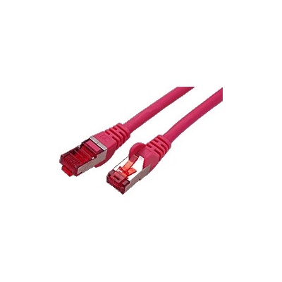 Goobay S/FTP patchkabel kat. 6, LSOH, 10m, růžový (93435) - 21.92.1389