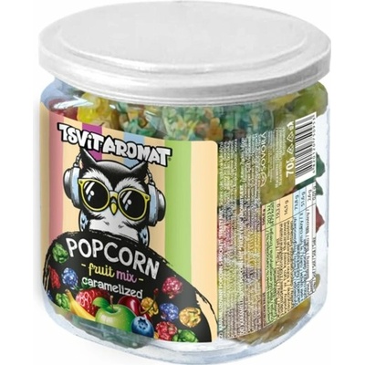 Popcorn Fruit mix caramelized 70 g