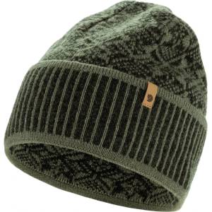 Fjällräven Зимна шапка (beanie) Fjällräven Snow Beanie - Deep Forest - размер One Size (904-5462-0211)