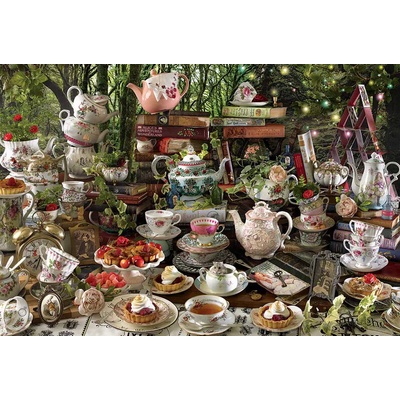 Cobble Hill - Puzzle Mad Hatters Tea Party - 2 000 piese