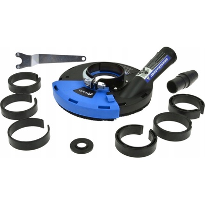Protiprachový odsávací kryt na uhlovú brúsku 180mm - GEKO G80256