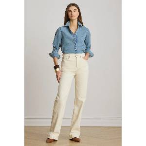 Ralph Lauren риза дамска от деним (200P14149)