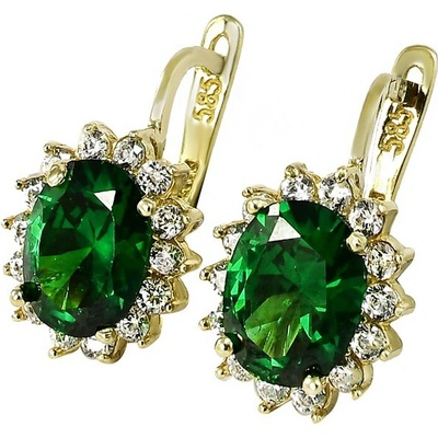 Glare zlaté náušnice 300