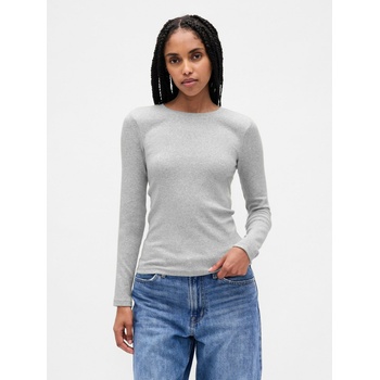 GAP Еластична тениска GAP GAP | Siv | ЖЕНИ | XS