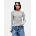 GAP Еластична тениска GAP GAP | Siv | ЖЕНИ | XS