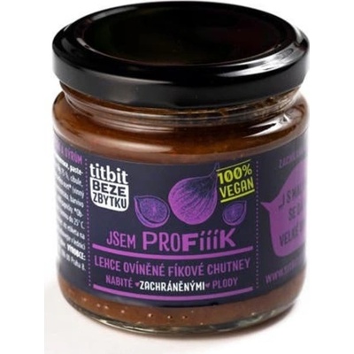 Titbit Fíkové chutney profííík 180 g