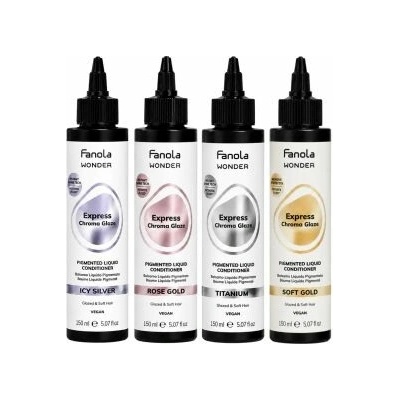 Fanola Wonder Express Chroma Glaze 150 ml Barva: Soft Gold