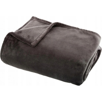 Atmosphera fleece čierna Deka 180x230