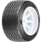 PROTOform колело 1: 10, гуми VTA, диск бял 31mm (2)