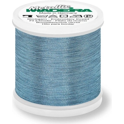 Vyšívací nit Madeira Metallic Smooth 40 (200m) barva 333 aquamarine